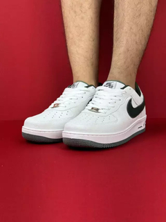 Nike air force 1 branco e verde nacional s - comprar online