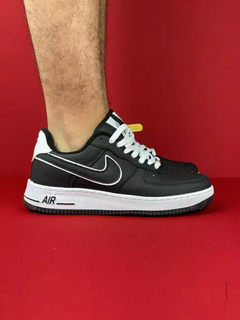 Nike air force 1 preto branco nacional s