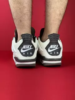 Nike Air Jordan 4 branco preto Nacional S na internet