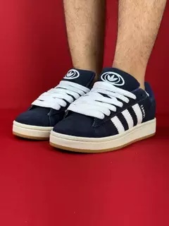 Adidas campus 00s azul escuro nacional s - comprar online