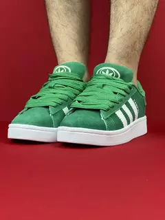 Adidas campus 00s verde branco nacional s - comprar online