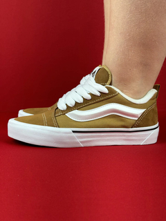 Vans Knu Caramelo Branco Nacional S