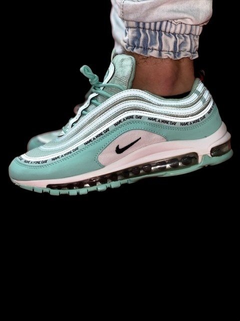 Air max 97 verde on sale acqua