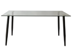 Mesa Iriarte 160x90 negra - comprar online