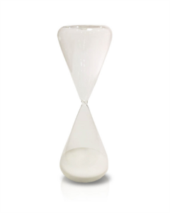 Reloj de arena Jacks blanco