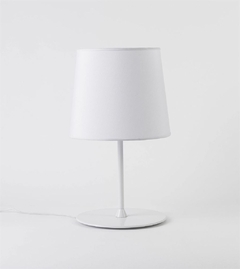 Lámpara de mesa Milan blanca
