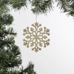 Snowflake Champagne 11cm