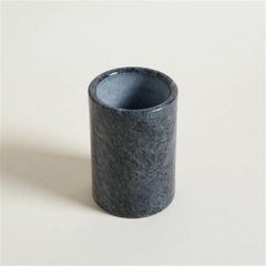 Porta utensilio Andhra marmol negro - comprar online
