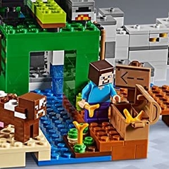 Imagen de Lego Minecraft The Creeper Mine Set 21155 - 834 Piezas