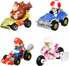 Hot Wheels The Super Mario Bros Movie Track Set Jungle Kingdom Raceway Playset con Mario Die-Cast Toy Car inspirado en la película - comprar online