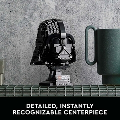 LEGO Star Wars Darth Vader Casco 75304 Set, Kit de Modelo de Exhibición de Máscara para Construir - comprar online
