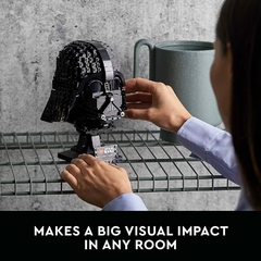 LEGO Star Wars Darth Vader Casco 75304 Set, Kit de Modelo de Exhibición de Máscara para Construir en internet
