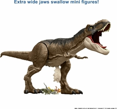 Tyranosaurus Rex Super Colosasl Jurassic World Dominion - Mattel mas de un metro de largo !! - MarketDigital