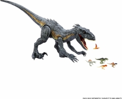 Indoraptor super colosal Jurassic World Dino trackers 1 metro MATTEL !! - tienda online