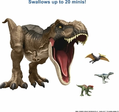 Imagen de Tyranosaurus Rex Super Colosasl Jurassic World Dominion - Mattel mas de un metro de largo !!