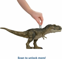 Dinosaurio T-rex Jurassic World Ruge Y Golpea Hdy56 Mattel - tienda online