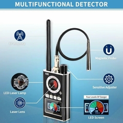 Detector multifuncional de Señales de RF WIFI , Cámaras wifi, Micrófonos Wifi y GPS colocados con imanes - comprar online