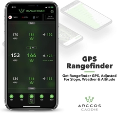 Kit de 14 Sensores Inteligentes Arccos Caddie telémetro GPS golf en internet
