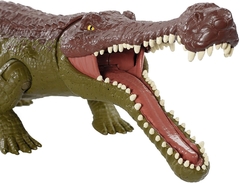Dinosaurio Sarcosuchus Jurassic World - Mattel - 40 cm - MarketDigital
