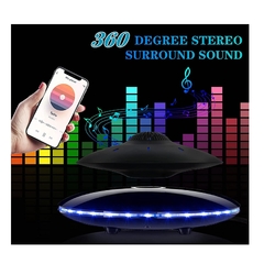 Parlante Ovni Bluetooth levitante base luces Led magnético - comprar online