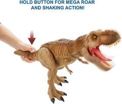 Tiranosaurio Rex Epic Roarin Jurassic World Campo Cretácico Primal Attack - MarketDigital