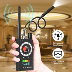 Detector multifuncional anti espía de Cámaras Micrófonos Gps Señal RF K18 - comprar online