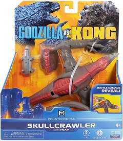 Skullcrawler con HEAV - Godzilla vs Kong - PlayMates Monsterverse