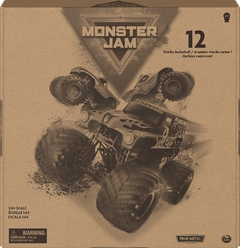 Monster Jam Caja Oficial Pack de 12 Camiones Monstruos a escala 1:64 - comprar online