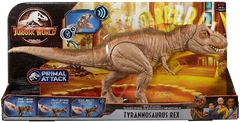 Tiranosaurio Rex Epic Roarin Jurassic World Campo Cretácico Primal Attack - comprar online