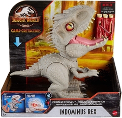 Indominus Rex Camp Cretaceous Dino Luz Y Sonido Interactivo