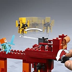 LEGO Minecraft The Blaze Bridge 370 piezas (21154) - MarketDigital