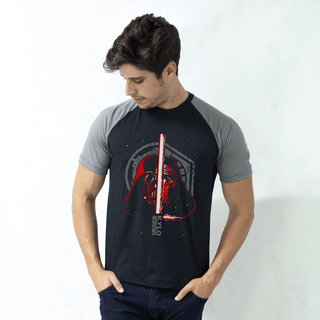 CAMISETA RAGLAN PRETA - SITHS