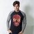 MANGA LONGA RAGLAN PRETA - BACON SKULL