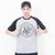 CAMISETA RAGLAN CINZA - SOUTH RAMONES