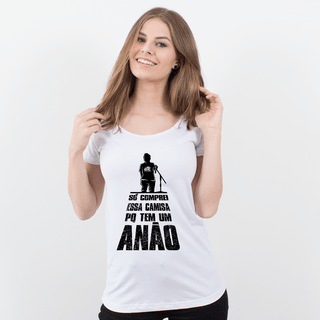 CAMISETA BRANCA - ANÃO