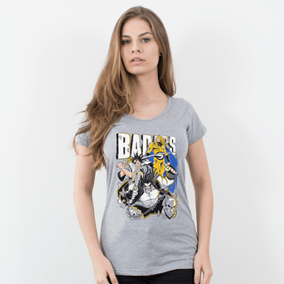 CAMISETA CINZA - BADASS