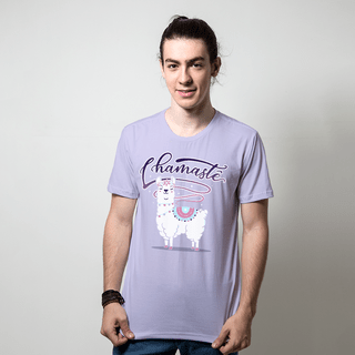 CAMISETA LILÁS - LHAMASTE