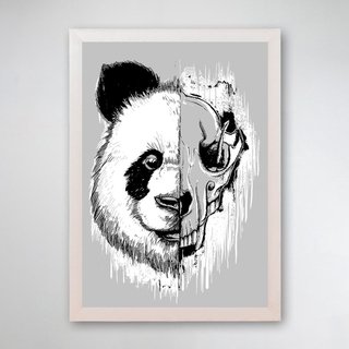 PÔSTER COM MOLDURA - PANDA