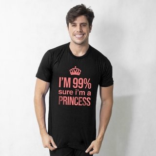 CAMISETA PRETA - SURE PRINCESS