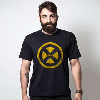 CAMISETA PRETA - X BACON