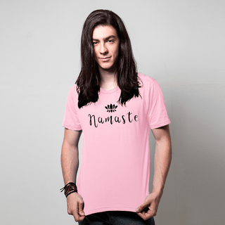 CAMISETA ROSA - NAMASTÊ