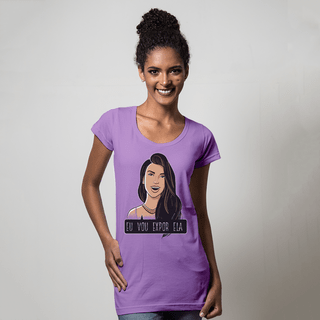 CAMISETA ROXA - VOU EXPOR ELA