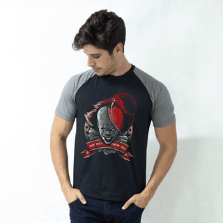 CAMISETA RAGLAN PRETA - FLOAT