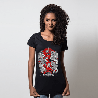 CAMISETA PRETA - SUPER SMASH BROS