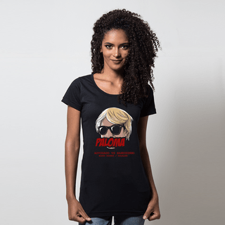 CAMISETA PRETA - PALOMA