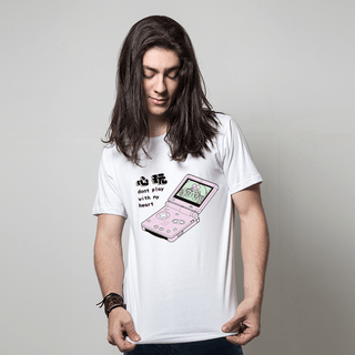 CAMISETA BRANCA - GAMEBOY