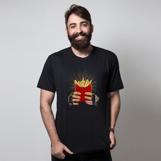 CAMISETA PRETA - BATATA