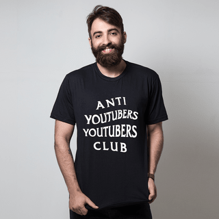 CAMISETA PRETA - ANTI