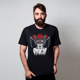 CAMISETA PRETA - COMA LIXO