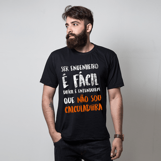 CAMISETA PRETA - CALCULADORA - comprar online